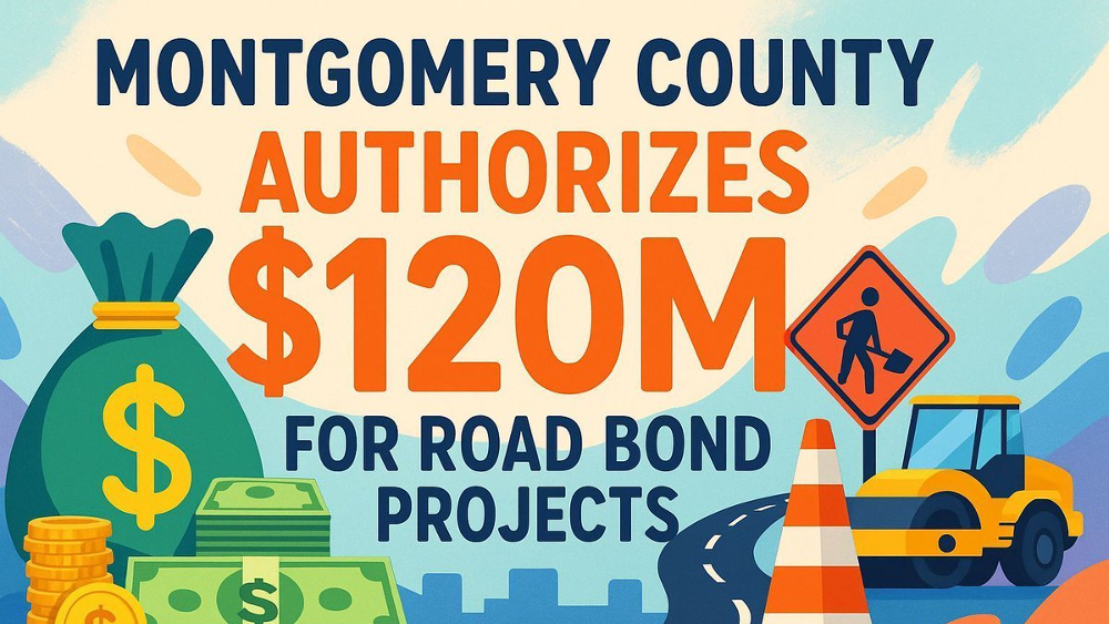 🚧 𝗠𝗼𝗻𝘁𝗴𝗼𝗺𝗲𝗿𝘆 𝗖𝗼𝘂𝗻𝘁𝘆 𝗮𝘂𝘁𝗵𝗼𝗿𝗶𝘇𝗲𝘀 𝗳𝗶𝗿𝘀𝘁 $𝟭𝟮𝟬𝗠 𝗳𝗼𝗿 𝗿𝗼𝗮𝗱 𝗯𝗼𝗻𝗱 𝗽𝗿𝗼𝗷𝗲𝗰𝘁𝘀 
